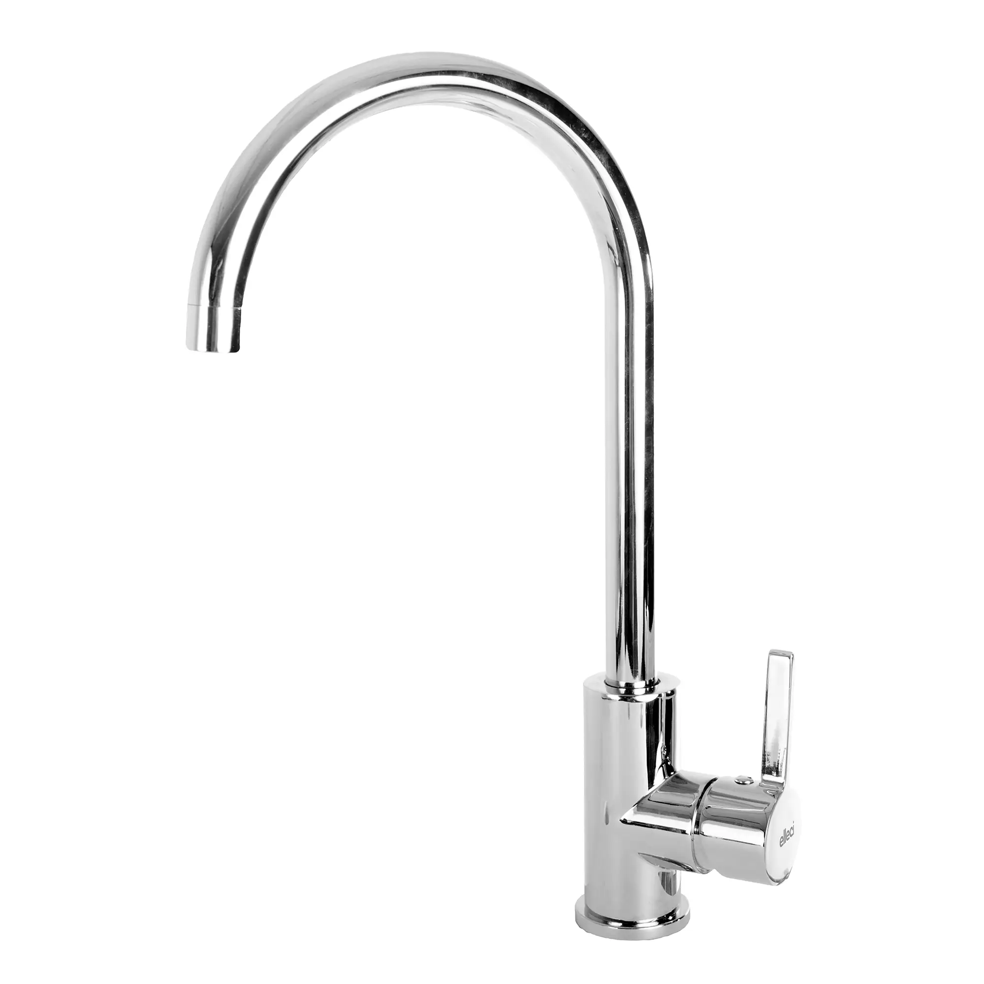 Elleci Miscelatore lavello cucina monocomando con canna girevole finitura cromata | Caddy
