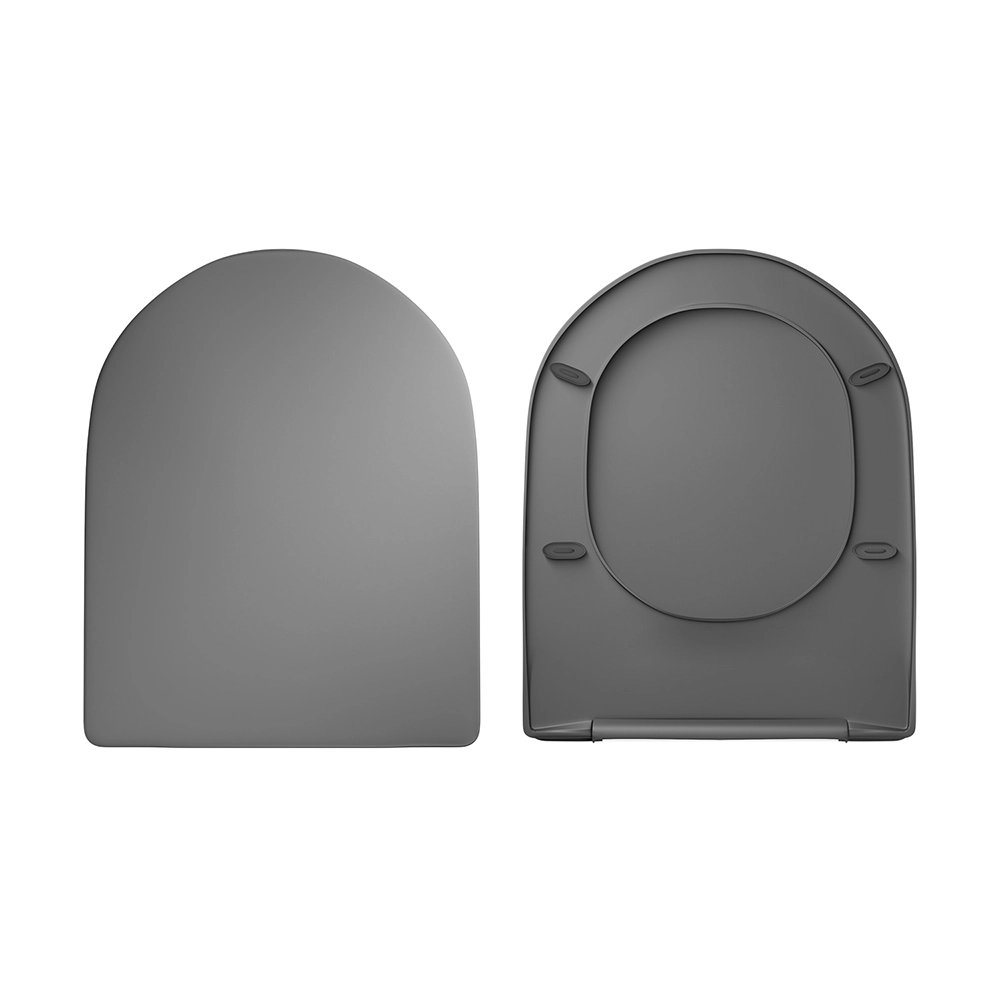 Sedile grigio opaco soft-close per vaso filomuro/sospeso modello Europa/Europa Small Sedile grigio opaco soft-close per vaso filomuro/sospeso modello Europa/Europa Small