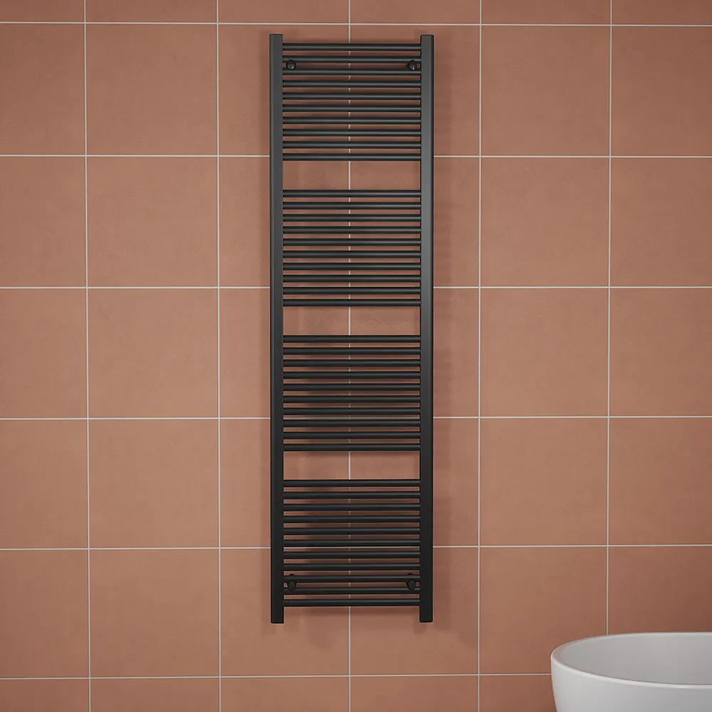 Termoarredo scaldasalviette 1800x500 nero opaco interasse 450 | Antares Termoarredo scaldasalviette 1800x500 nero opaco interasse 450 | Antares