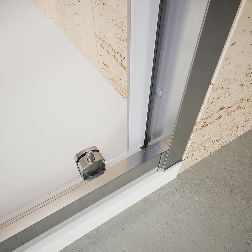 Nicchia doccia 120cm scorrevole vetro 6 mm trasparente h185 | Tonga Nicchia doccia 120cm scorrevole vetro 6 mm trasparente h185 | Tonga