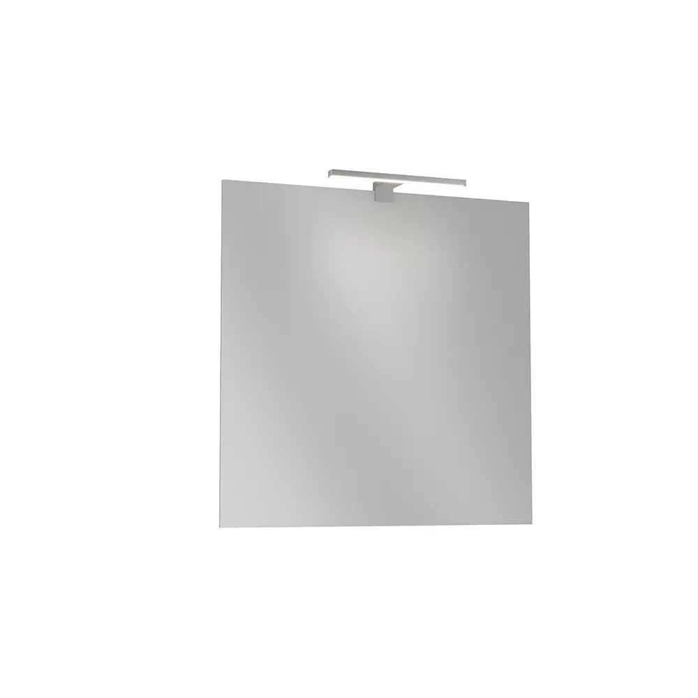 Specchio filolucido 70x70 cm reversibile con applique led | Easy Specchio filolucido 70x70 cm reversibile con applique led | Easy