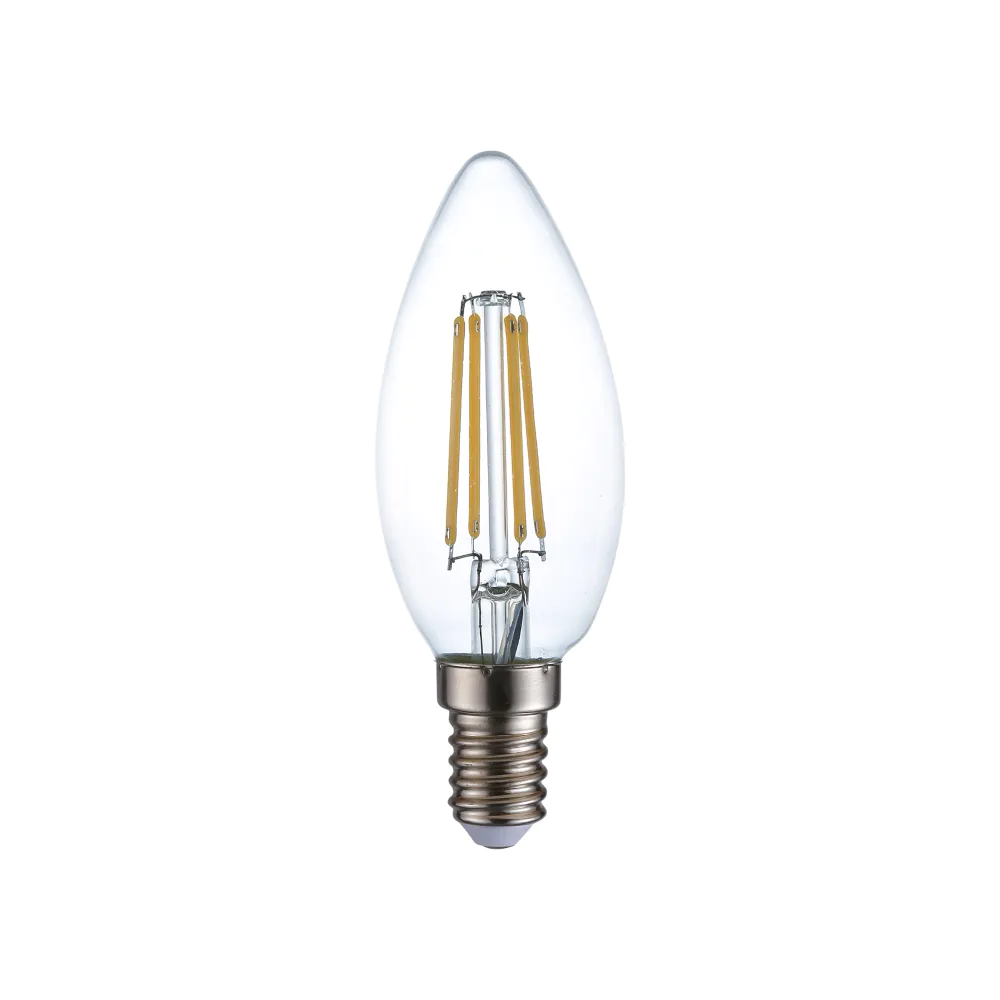 Lampadina LED E14 6W COG C35 dimmerabile IP20 bianco naturale 4000K Lampadina LED E14 6W COG C35 dimmerabile IP20 bianco naturale 4000K