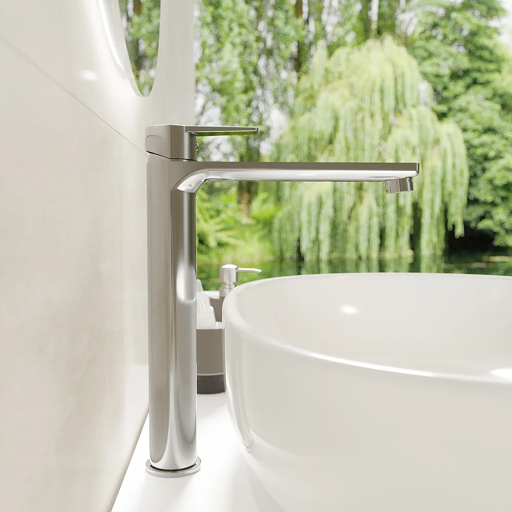 Miscelatore lavabo alto senza scarico cromato | Jane Miscelatore lavabo alto senza scarico cromato | Jane