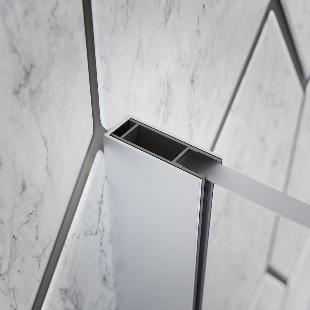 Walk-in 60 cm vetro 8mm anticalcare trasparente h200 | Itaca Walk-in 60 cm vetro 8mm anticalcare trasparente h200 | Itaca