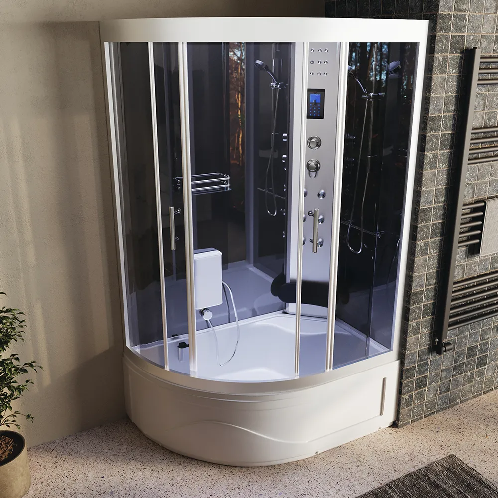 Doccia idromassaggio 130x85 cm multifunzione versione destra | Giglio Eco Doccia idromassaggio 130x85 cm multifunzione versione destra | Giglio Eco