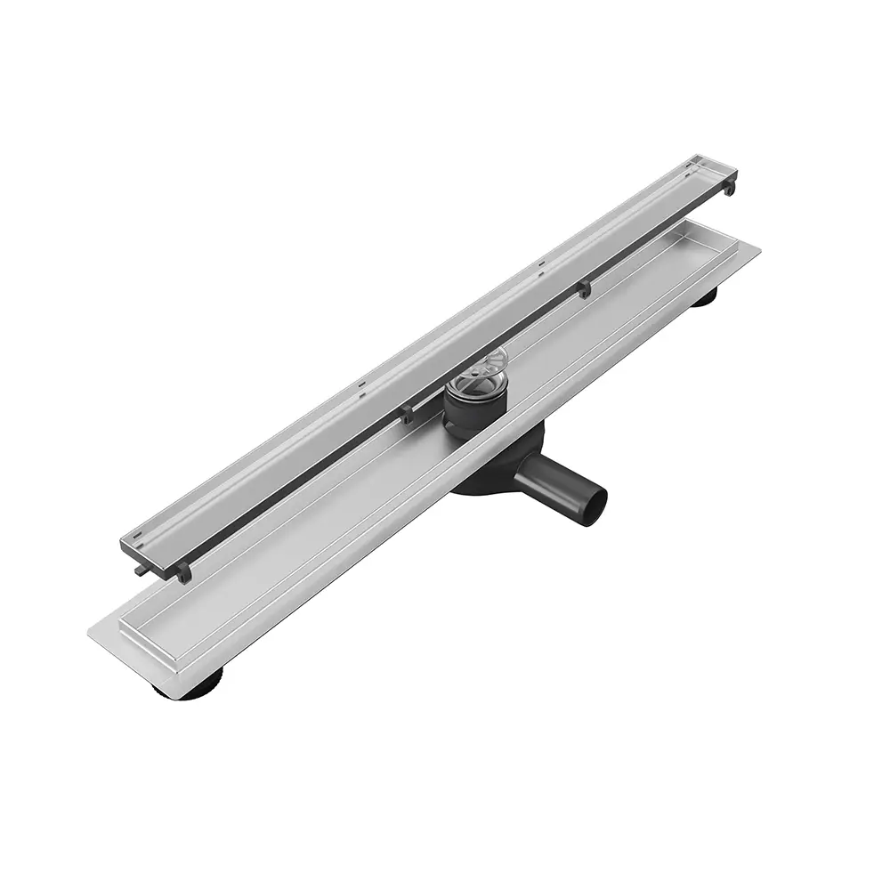 Canalina doccia in acciaio inox 60cm piastrellabile Canalina doccia in acciaio inox 60cm piastrellabile