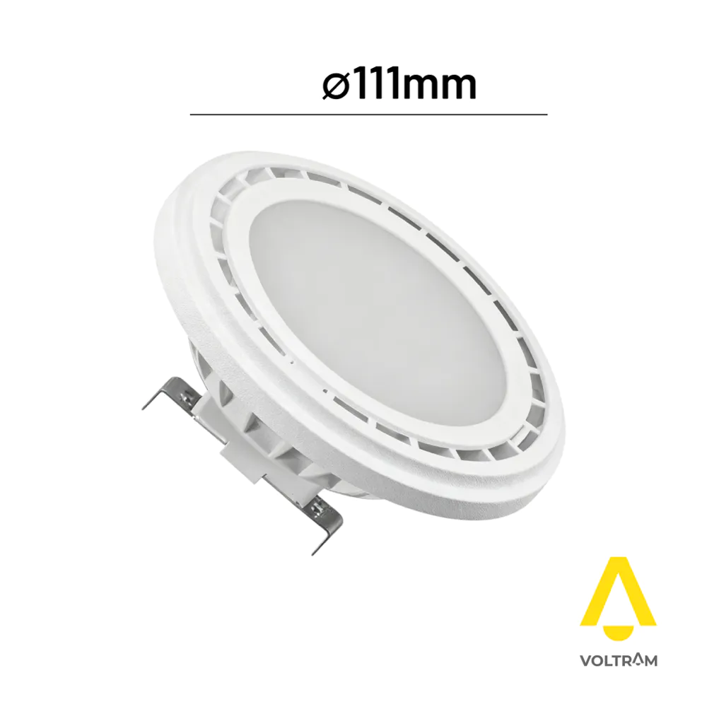 Lampadina LED AR111 15W G53 1500LM bianco caldo 3000K
