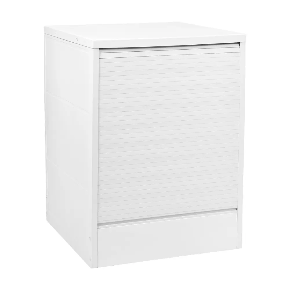 Coprilavatrice 65x70 cm bianco con serranda apertura verticale Coprilavatrice 65x70 cm bianco con serranda apertura verticale