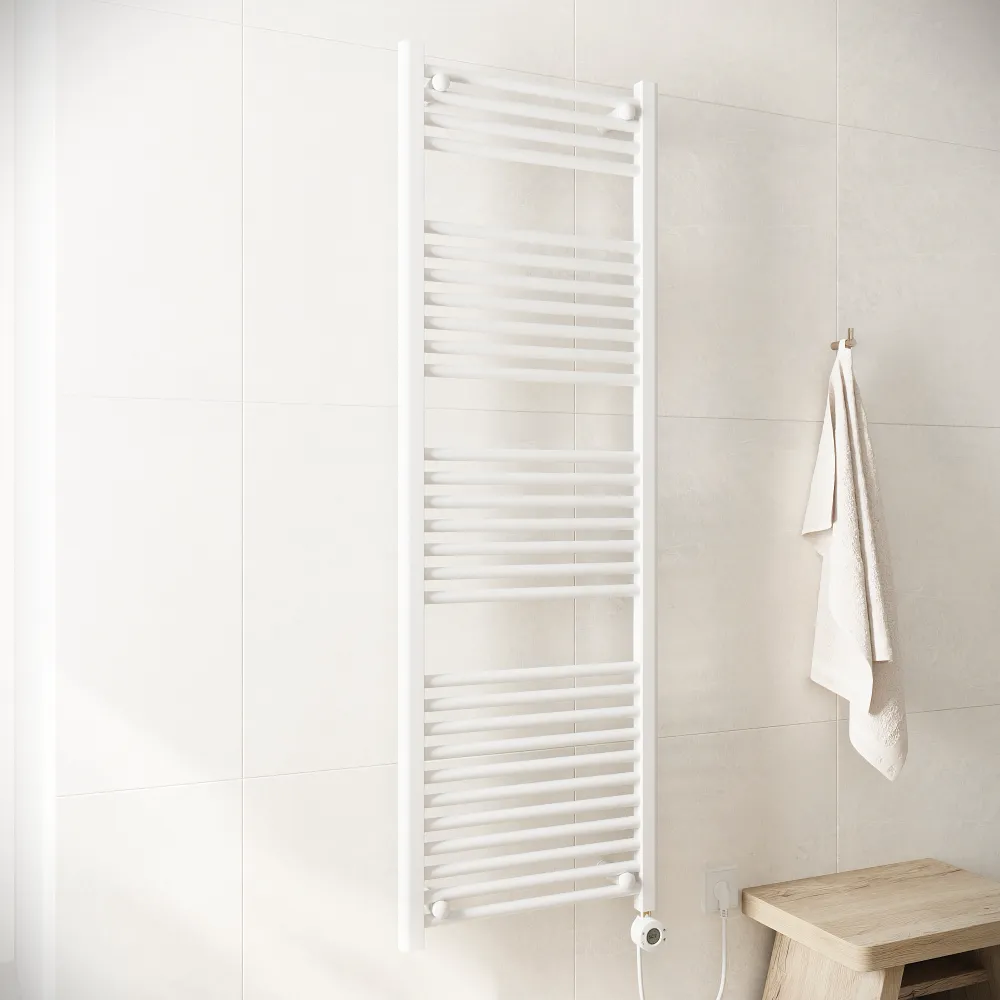Termoarredo elettrico 1600x500 bianco opaco interasse 450 | Polaris