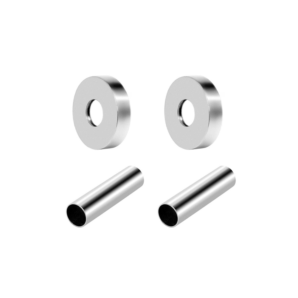 Kit copritubo universale per termoarredo cromato Kit copritubo universale per termoarredo cromato