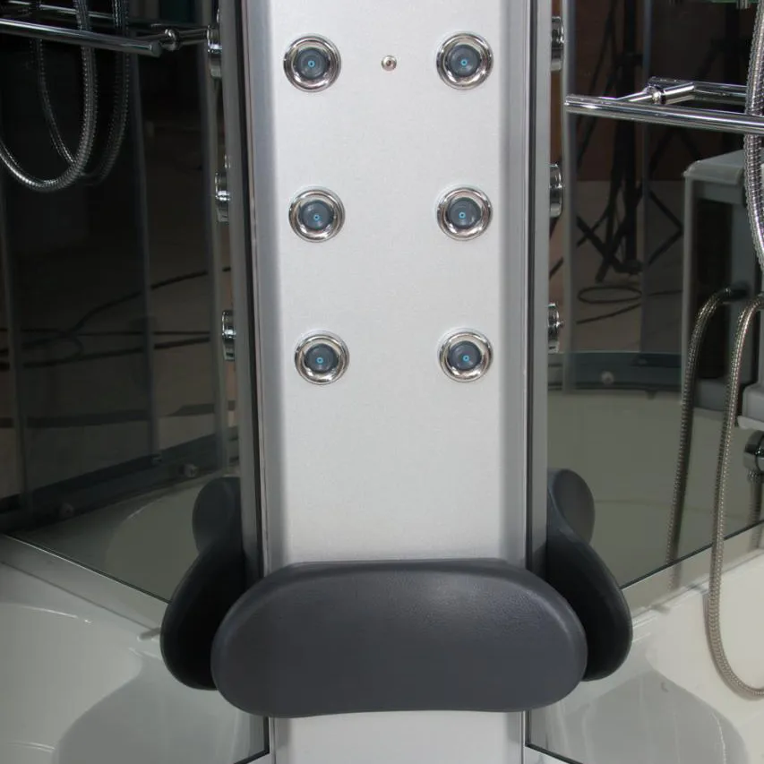 Comoda seduta della cabina doccia idromassaggio mod. Giglio di Parama - Arredo bagno di lusso ed elegante Comoda seduta della cabina doccia idromassaggio mod. Giglio di Parama - Arredo bagno di lusso ed elegante