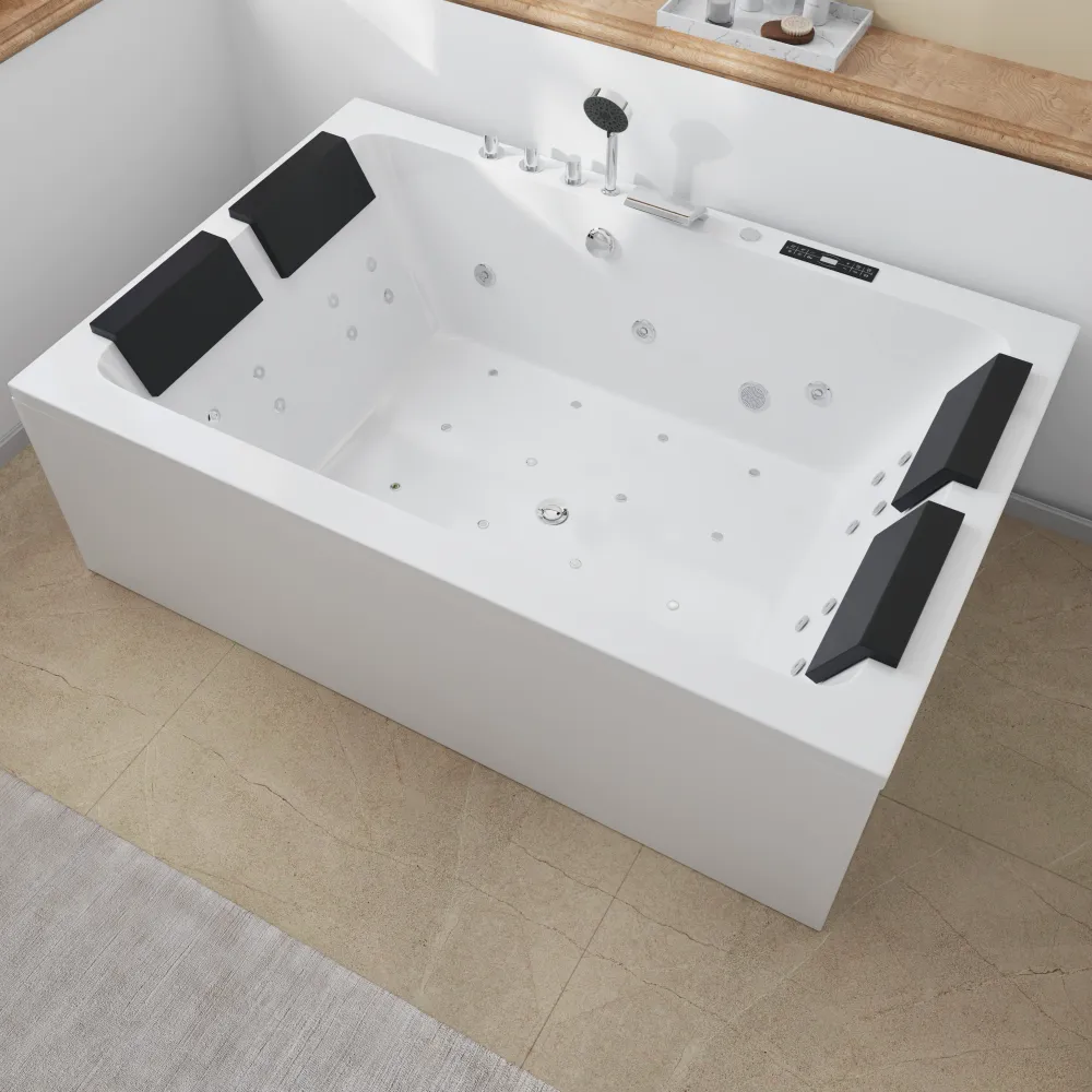 Vasca idromassaggio 180x120 cm da interno con riscaldamento e getti aria | Oasis