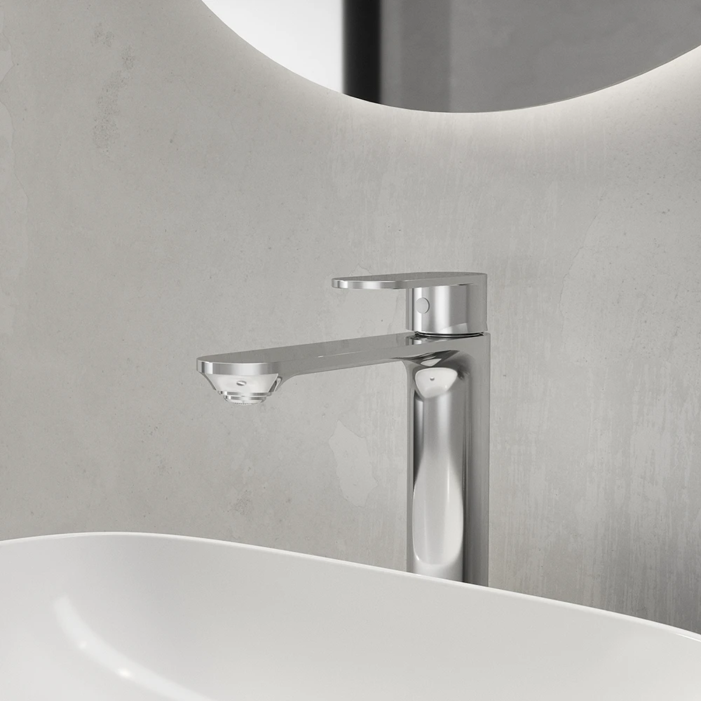 Miscelatore lavabo alto senza scarico cromato | Kerry Miscelatore lavabo alto senza scarico cromato | Kerry