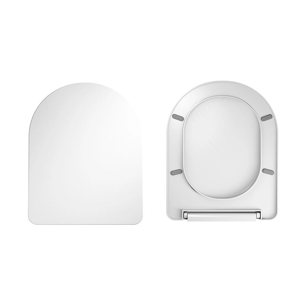 Sedile bianco opaco soft-close per vaso filomuro/sospeso modello Vienna Sedile bianco opaco soft-close per vaso filomuro/sospeso modello Vienna