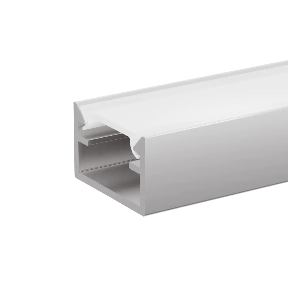 Profilo mini in alluminio silver 2m per striscia led