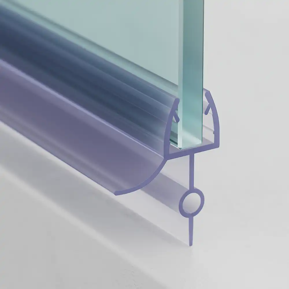 Coppia guarnizioni box doccia sottoporta in pvc 80cm vetro 6-8mm baffo 16mm | Sealify Coppia guarnizioni box doccia sottoporta in pvc 80cm vetro 6-8mm baffo 16mm | Sealify