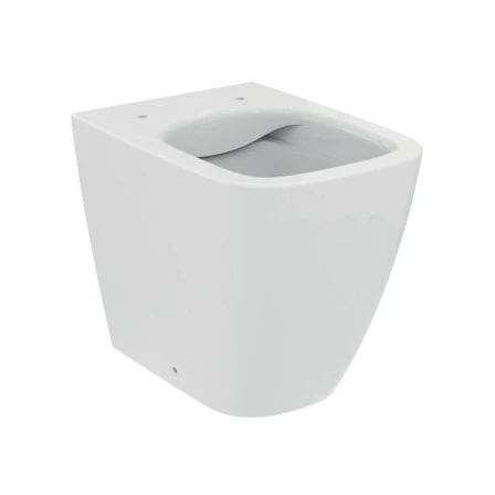 IDEAL STANDARD Coppia di sanitari filomuro: bidet e Wc rimless con sedile avvolgente a chiusura normale | I.Life S IDEAL STANDARD Coppia di sanitari filomuro: bidet e Wc rimless con sedile avvolgente a chiusura normale | I.Life S