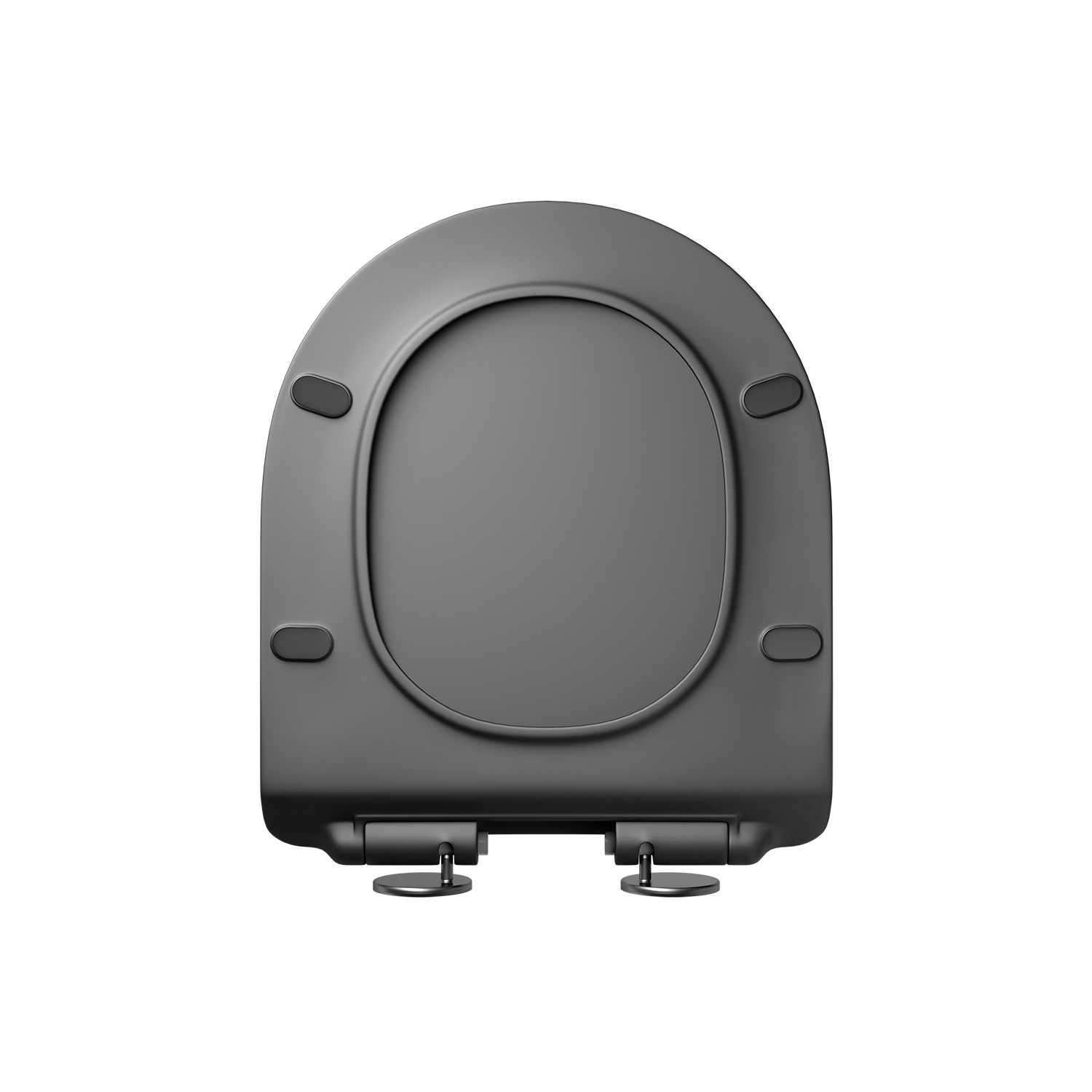 Sedile grigio opaco soft-close per vaso sospeso modello Parigi e Barcellona Sedile grigio opaco soft-close per vaso sospeso modello Parigi e Barcellona