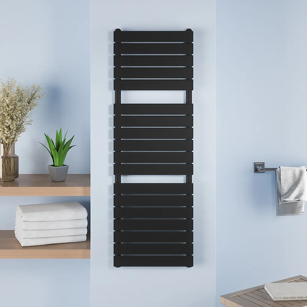 Termoarredo scaldasalviette 1500x500 nero opaco interasse 450 | Sirio Termoarredo scaldasalviette 1500x500 nero opaco interasse 450 | Sirio