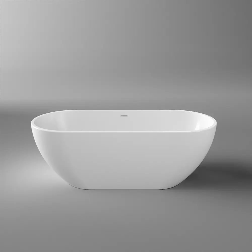 Vasca da bagno freestanding in acrilico bianco lucido mod. Cleopatra di Parama Vasca da bagno freestanding in acrilico bianco lucido mod. Cleopatra di Parama