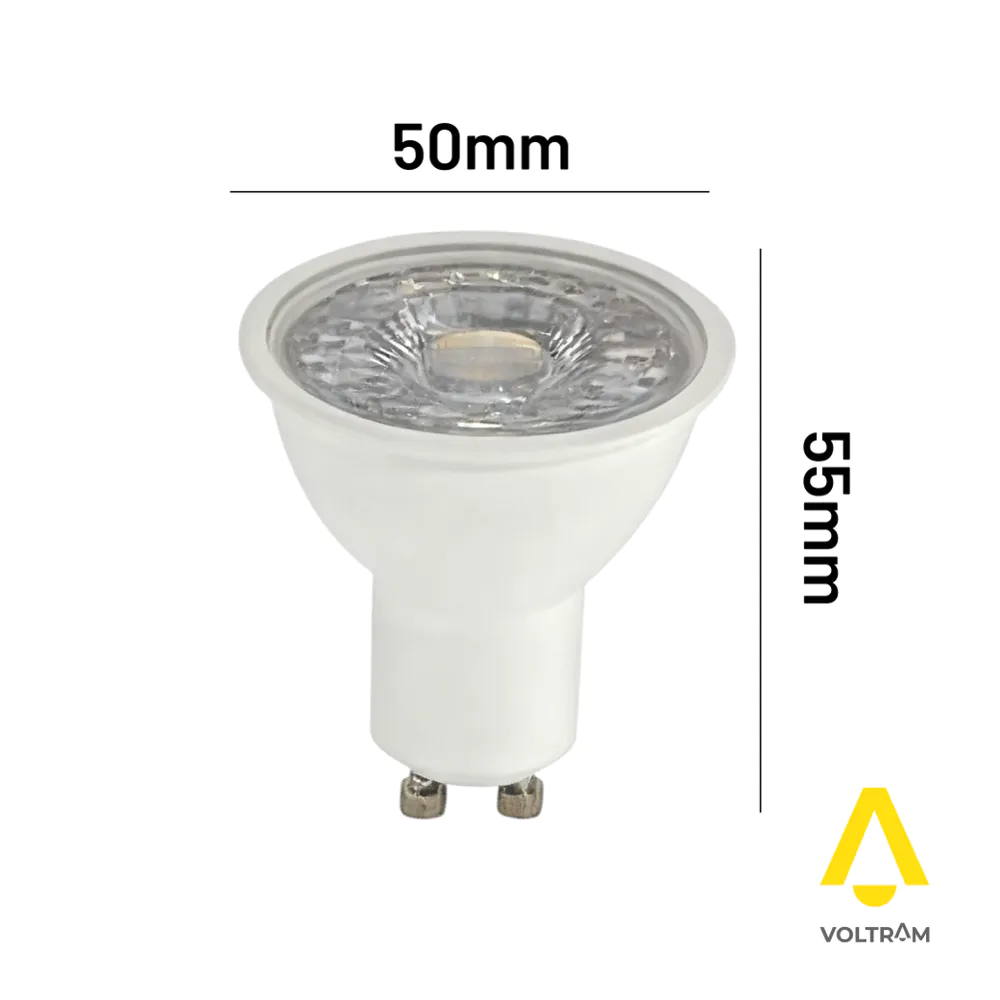 Lampadina LED GU10 6W 600LM IP20 bianco freddo 6000K Lampadina LED GU10 6W 600LM IP20 bianco freddo 6000K