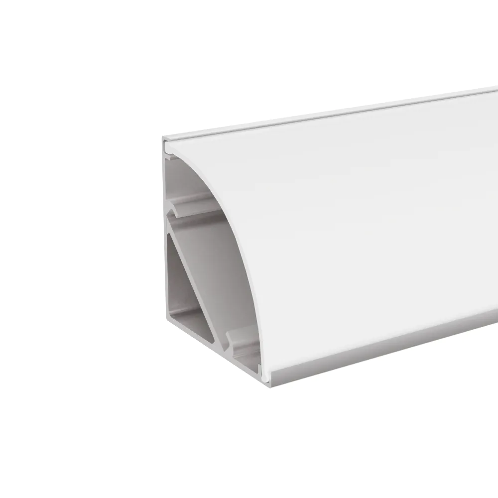 Profilo angolare in alluminio silver 2mt per striscia led