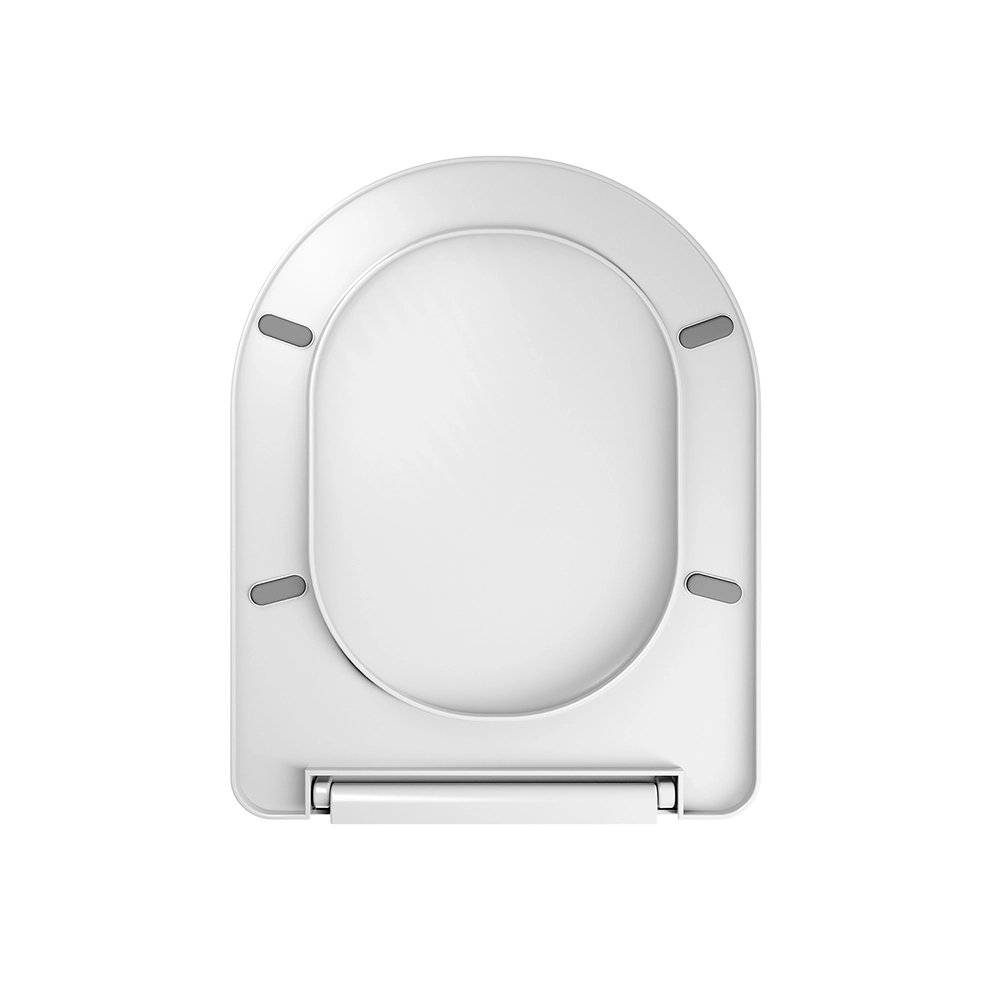 Sedile bianco opaco soft-close per vaso filomuro/sospeso modello Vienna Sedile bianco opaco soft-close per vaso filomuro/sospeso modello Vienna