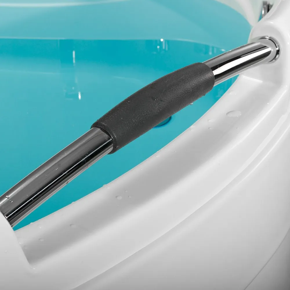 Maniglione nero vasca idromassaggio da interno mod. Heaven Maniglione nero vasca idromassaggio da interno mod. Heaven