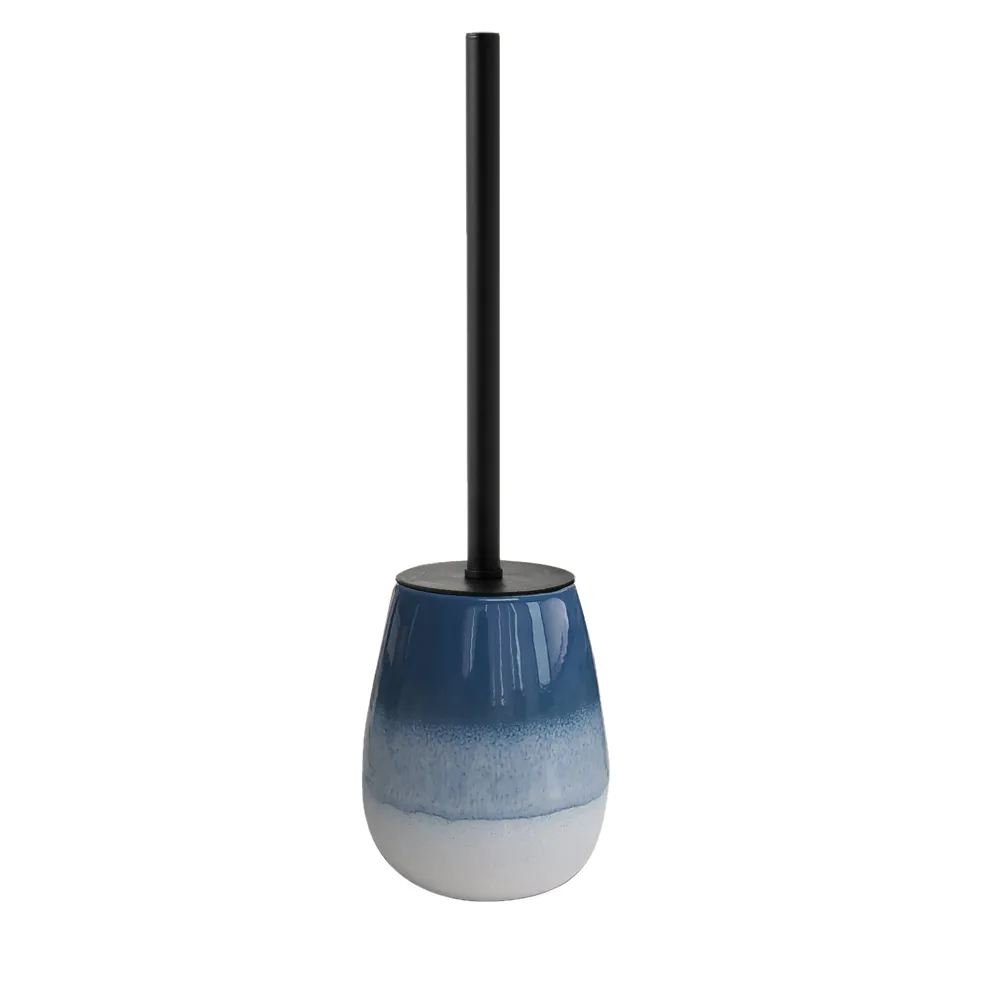Portascopino Gedy in ceramica degradè blu | Shejla