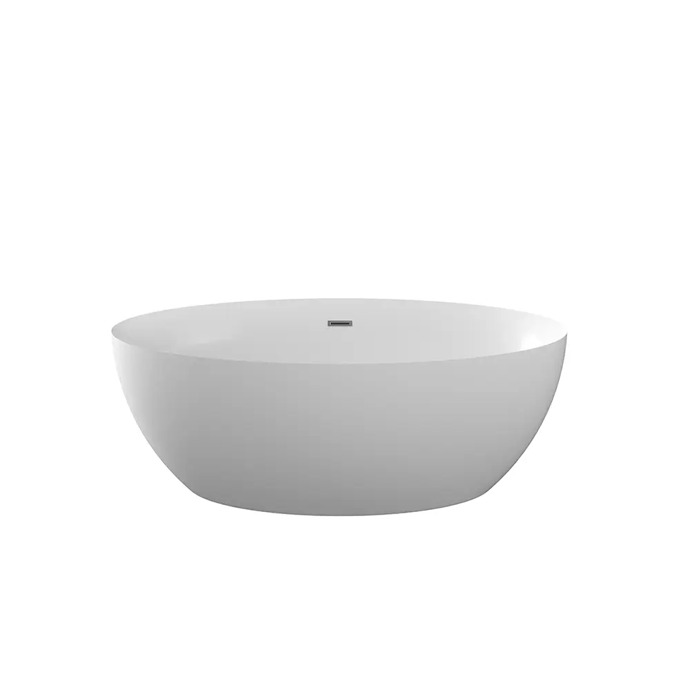 Vasca da bagno freestanding 160cm bianco lucido Mod. Leonor Vasca da bagno freestanding 160cm bianco lucido Mod. Leonor