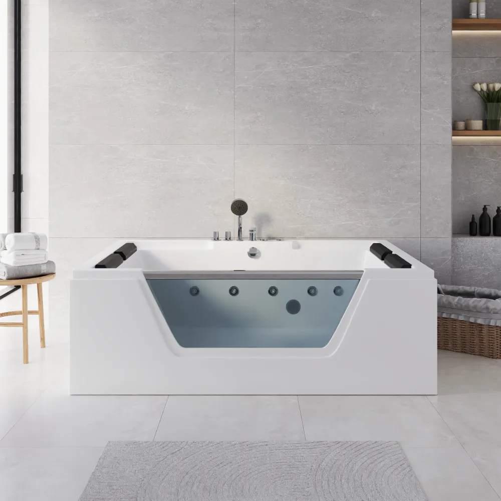 Vasca idromassaggio 170x120 cm da interno con idroterapia | Wonder Eco Vasca idromassaggio 170x120 cm da interno con idroterapia | Wonder Eco