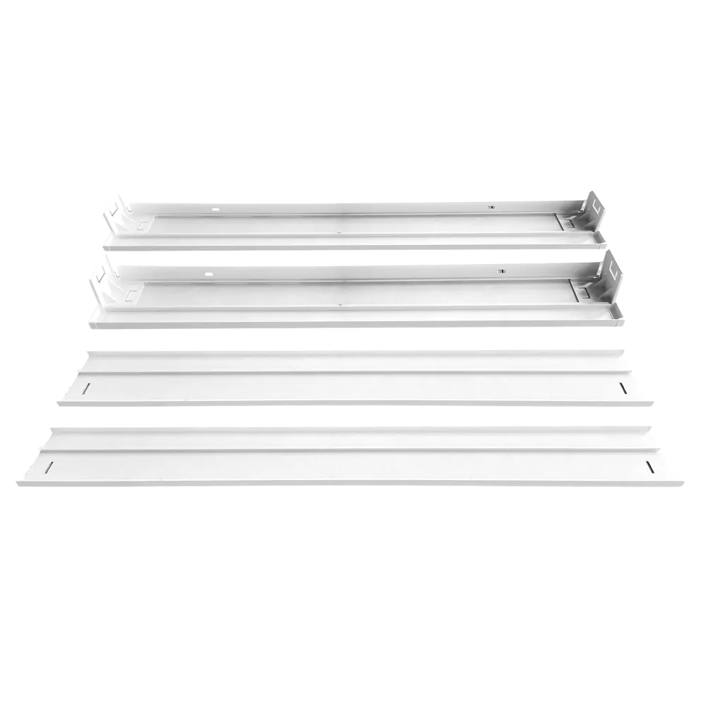 Cornice bianca a soffitto in alluminio per pannello LED 60x60 Cornice bianca a soffitto in alluminio per pannello LED 60x60