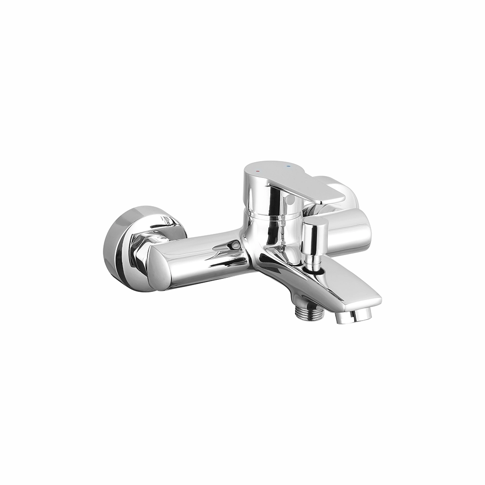 Miscelatore esterno vasca a muro con rubinetto cromato | Jane Miscelatore esterno vasca a muro con rubinetto cromato | Jane