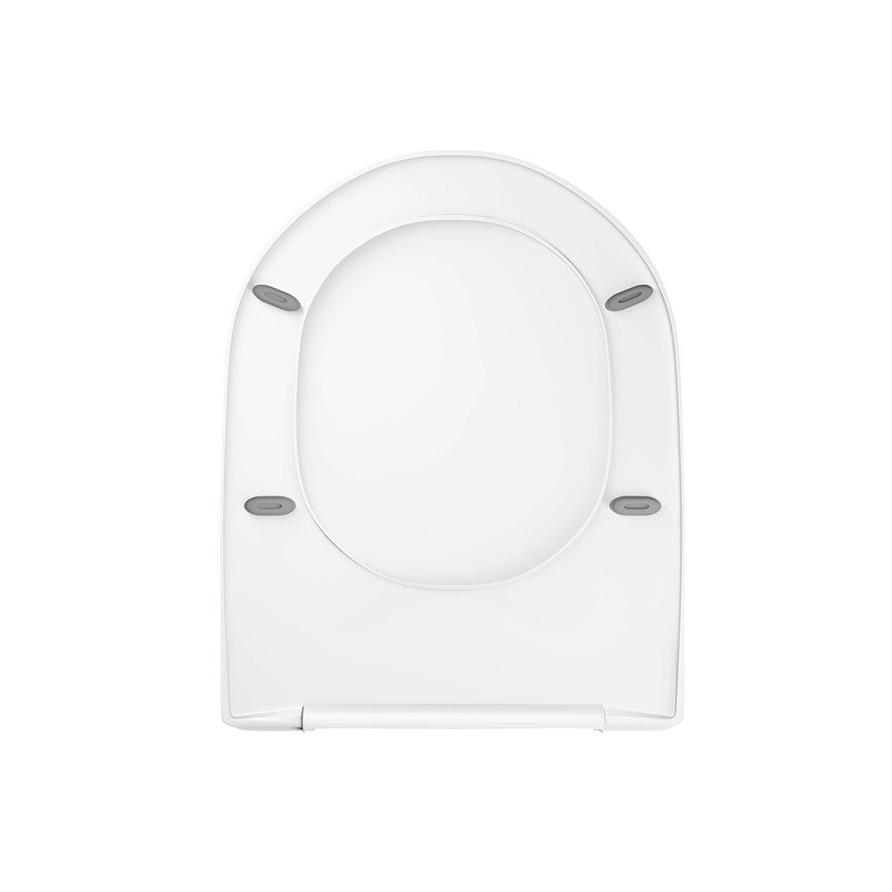 Sedile bianco lucido soft-close per vaso sospeso modello Parigi e Barcellona Sedile bianco lucido soft-close per vaso sospeso modello Parigi e Barcellona