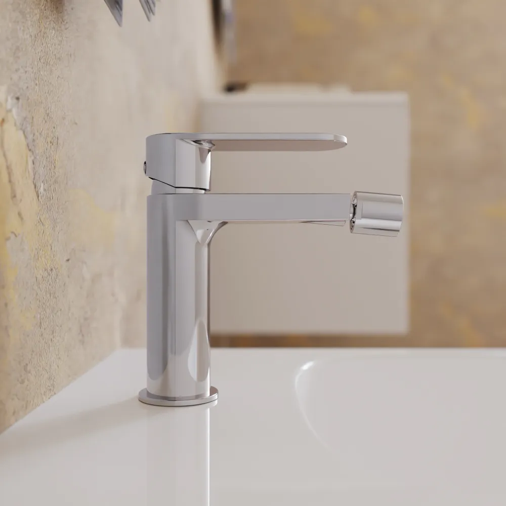 Miscelatore bidet senza scarico cromato | Margot