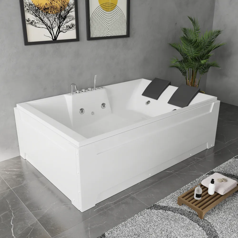 Vasca idromassaggio 185x123 cm da interno con idroterapia e cromoterapia | Imagine Eco Vasca idromassaggio 185x123 cm da interno con idroterapia e cromoterapia | Imagine Eco