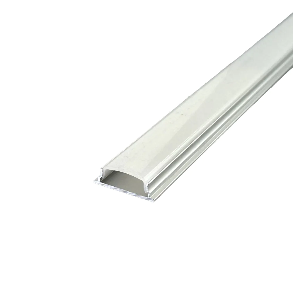 Profilo flessibile in alluminio silver 1mt per striscia led