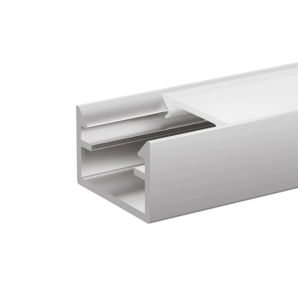 Profilo mini in alluminio silver 2m per striscia led