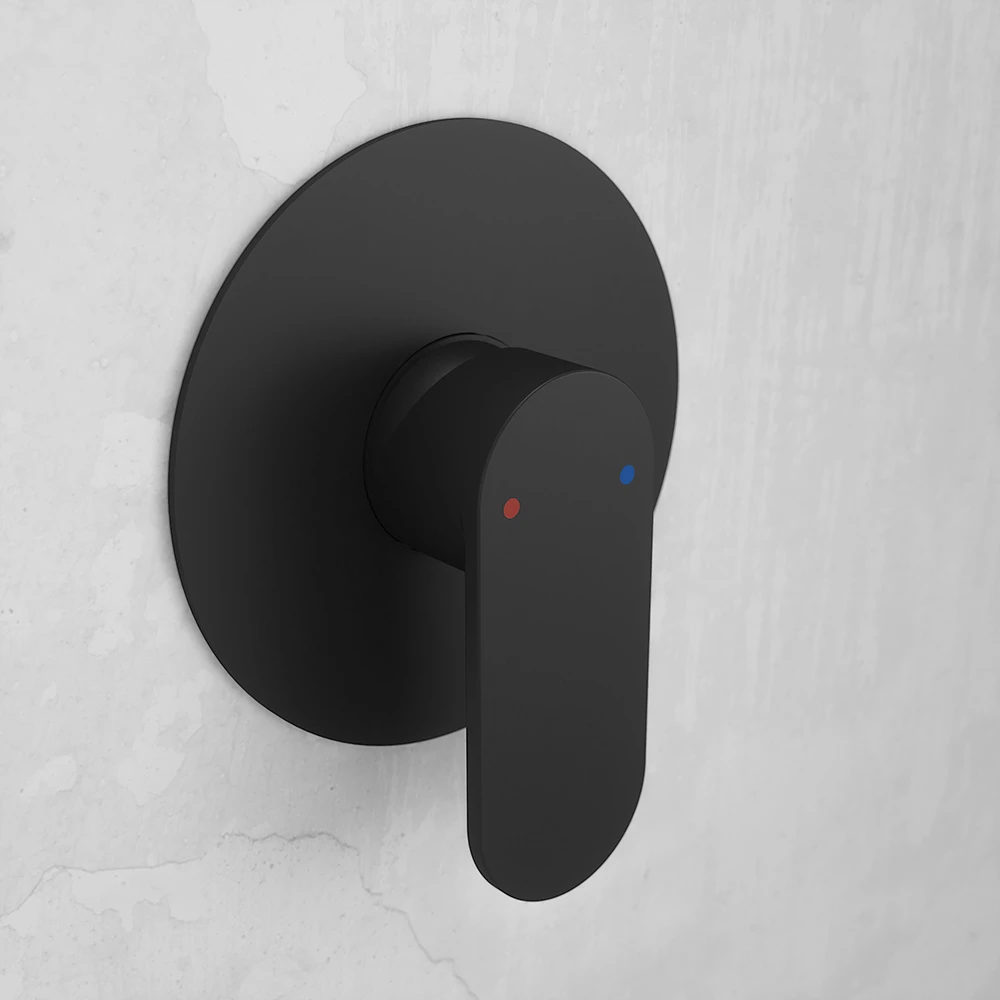 Miscelatore incasso doccia monocomando nero opaco | Kerry Miscelatore incasso doccia monocomando nero opaco | Kerry