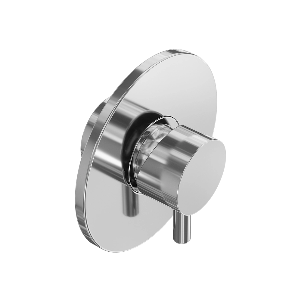 Set doccia cromato - Miscelatore incasso Katharine con braccio e soffione slim 20 cm Set doccia cromato - Miscelatore incasso Katharine con braccio e soffione slim 20 cm