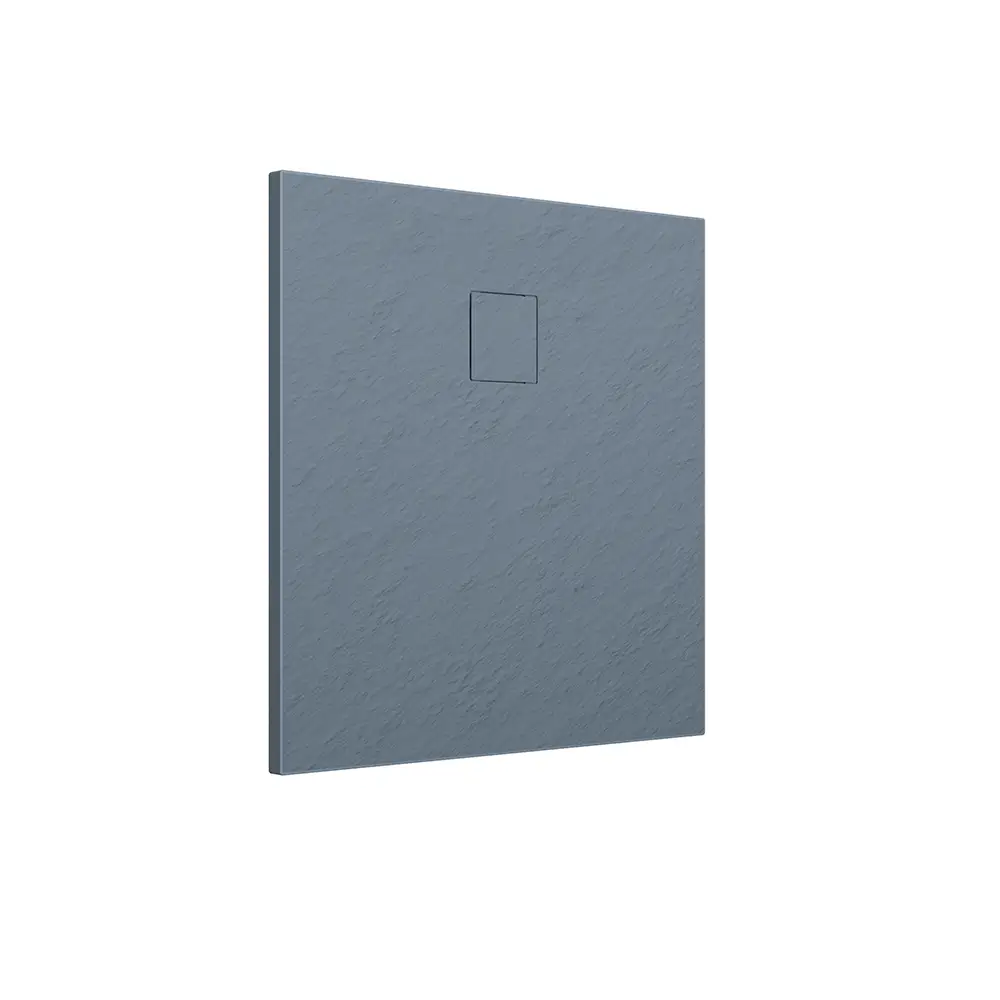 Piatto doccia 90x90 cm colore grigio effetto pietra | Samos Piatto doccia 90x90 cm colore grigio effetto pietra | Samos