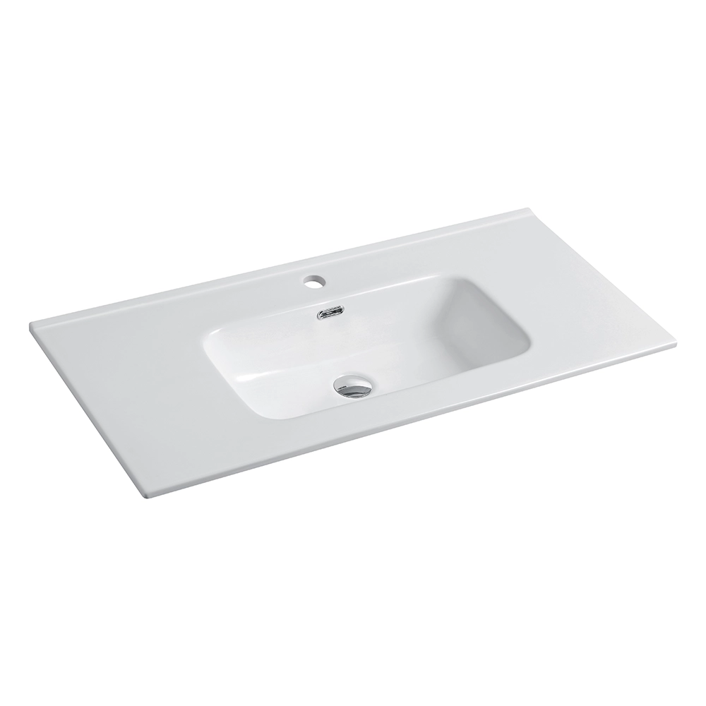 Lavabo incasso ceramica bianco lucido 101x47x16.5cm - Arredo bagno Paramashop.it lavabo-incasso-ceramica-bianco-lucido-101x47x16.5-arredo-bagno-parama