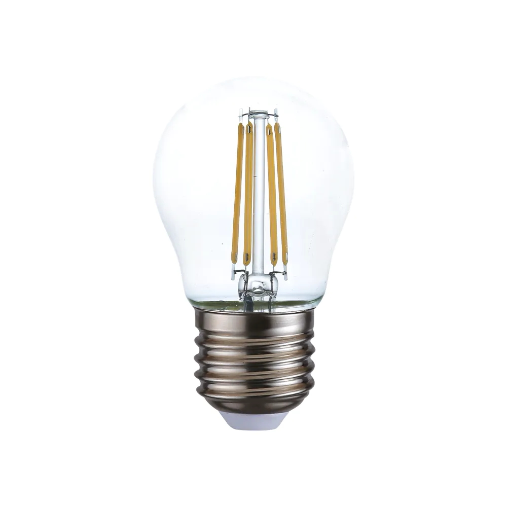 Lampadina LED E27 4W COG G45 600LM bianco caldo 3000K
