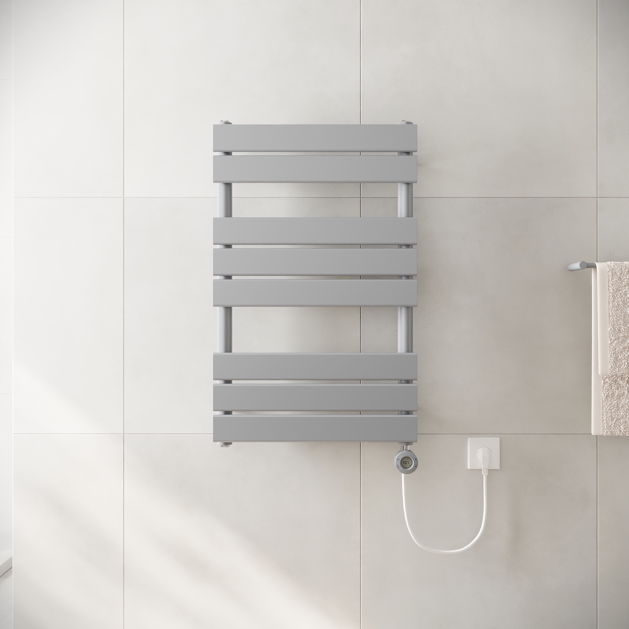 Termoarredo elettrico 800x500 antracite interasse 450 | Andromeda