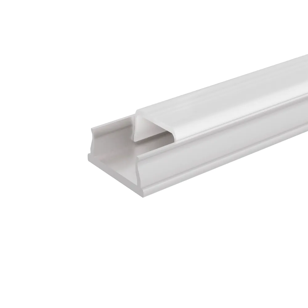 Profilo flessibile in alluminio silver 2mt per striscia led