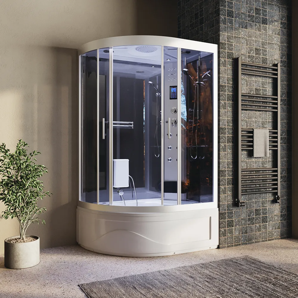 Doccia idromassaggio 130x85 cm multifunzione versione destra | Giglio Eco Doccia idromassaggio 130x85 cm multifunzione versione destra | Giglio Eco