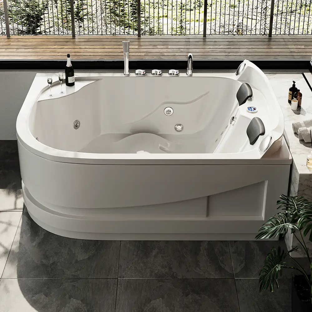 Vasca idromassaggio da interno mod. Lullaby - Vista laterale Vasca idromassaggio da interno mod. Lullaby - Vista laterale