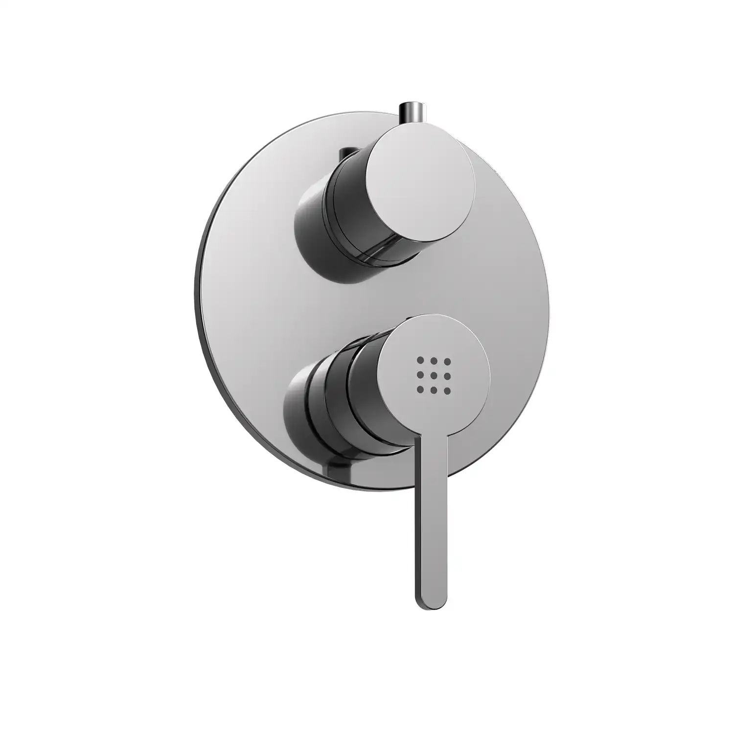 Set doccia cromato - Miscelatore incasso 2 vie Virna, braccio 30cm, soffione 20cm e doccino Set doccia cromato - Miscelatore incasso 2 vie Virna, braccio 30cm, soffione 20cm e doccino