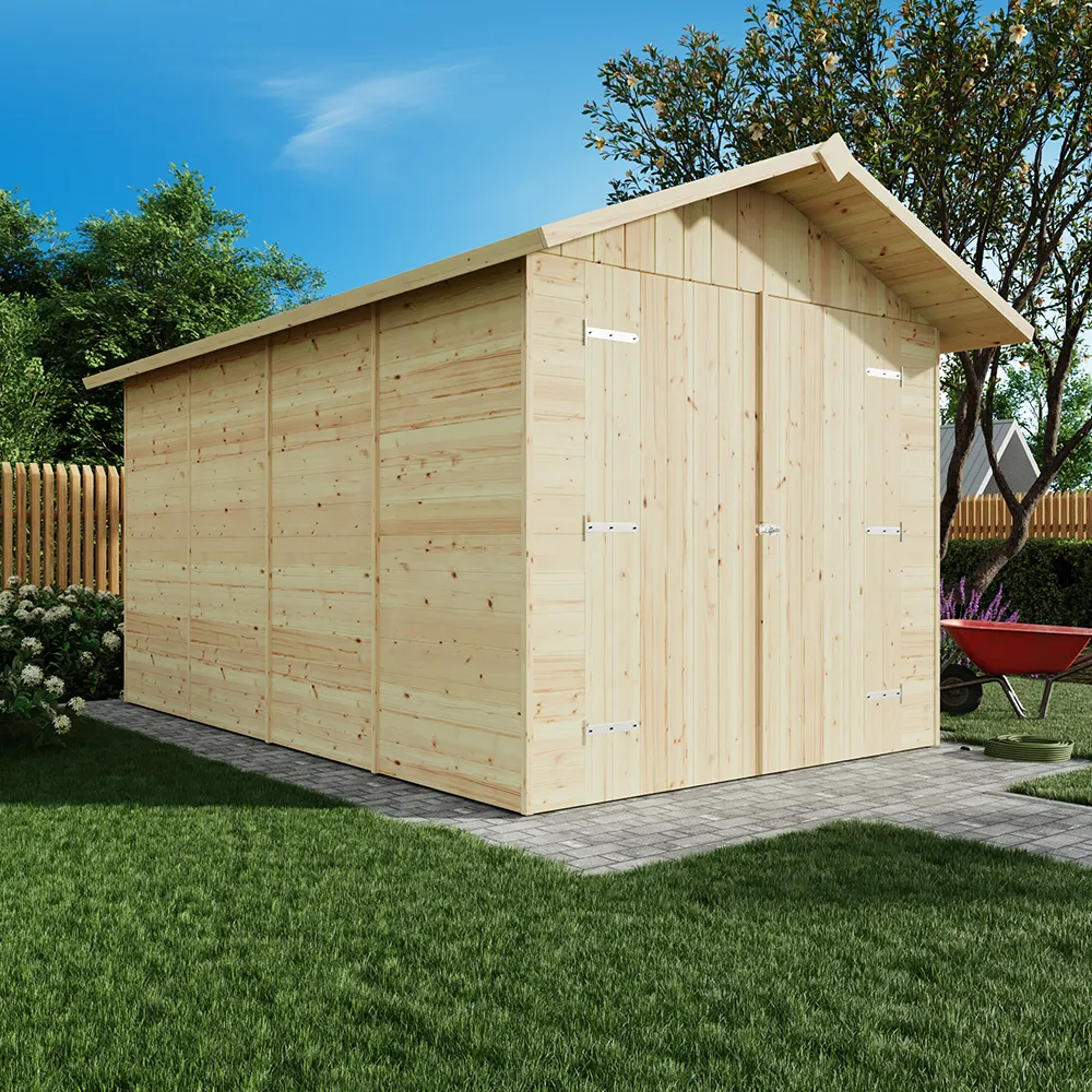 Casetta in legno 258x414cm porta doppia - 9,02 metri quadri Casetta in legno 258x414cm porta doppia - 9,02 metri quadri