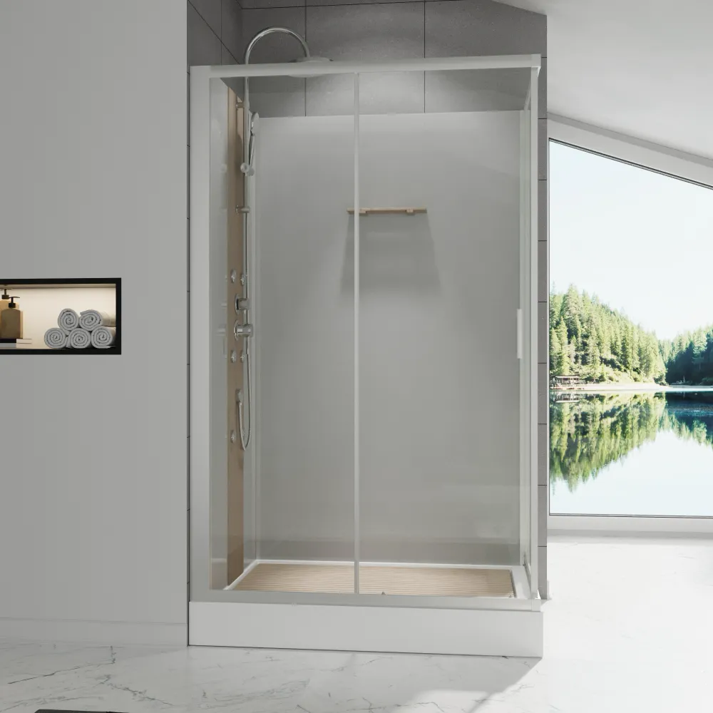 Cabina doccia idromassaggio 80x120cm multifunzione h225 cm | Yap